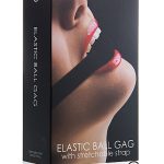 Elastic Ball Gag - Black