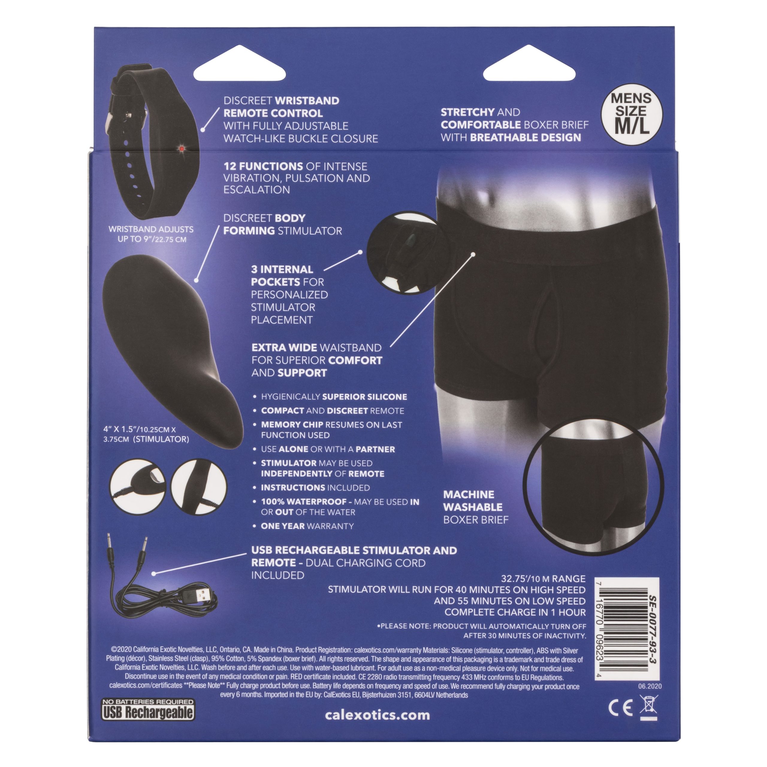 00asjiFYi4UhH6VtWRtJTOqwbPvCmRGQ Remote Control Boxer Brief Set - M/l - Image 1