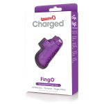 Charged Fingo Rechargeable Finger Vibe - Purple