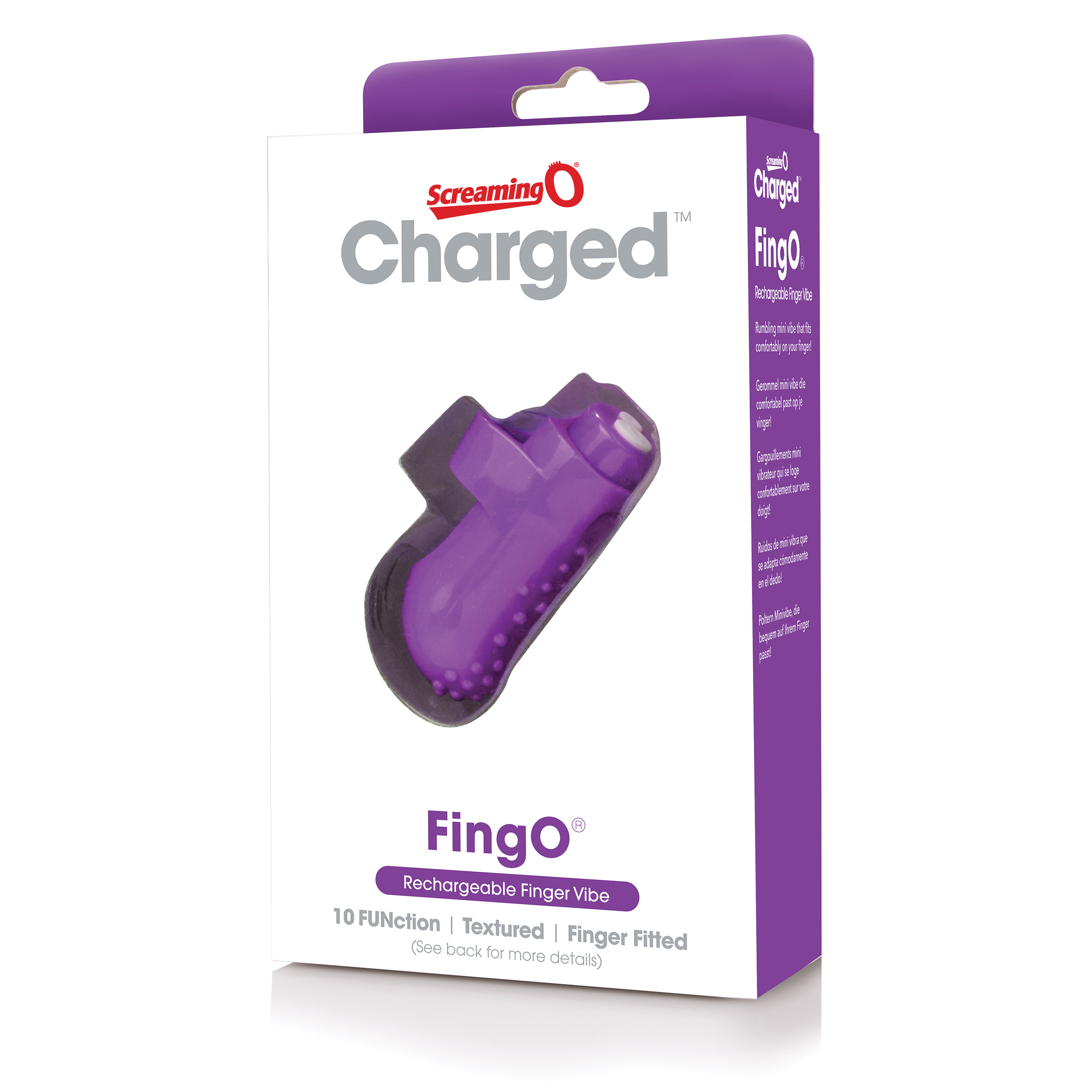 09FXqd5sj6JPZ1rjGULW9Pu1ARsUtmi8 Charged Fingo Rechargeable Finger Vibe - Purple - Image 1