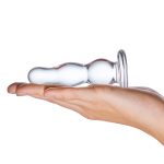 4 Inch Glass Butt Plug - Image 3