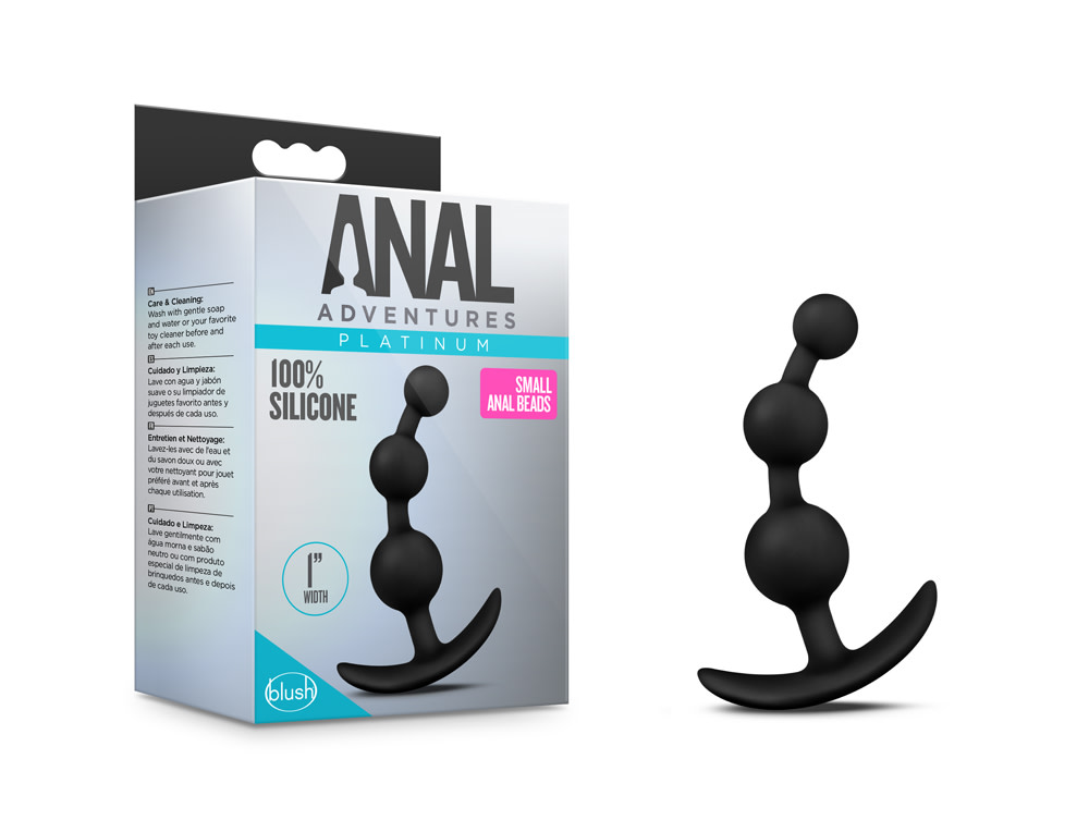 0HNWdVzr0uYt2UqaxpVTOxLTCTv5vZQB Anal Adventures - Platinum - Small Anal Beads - Black - Image 1