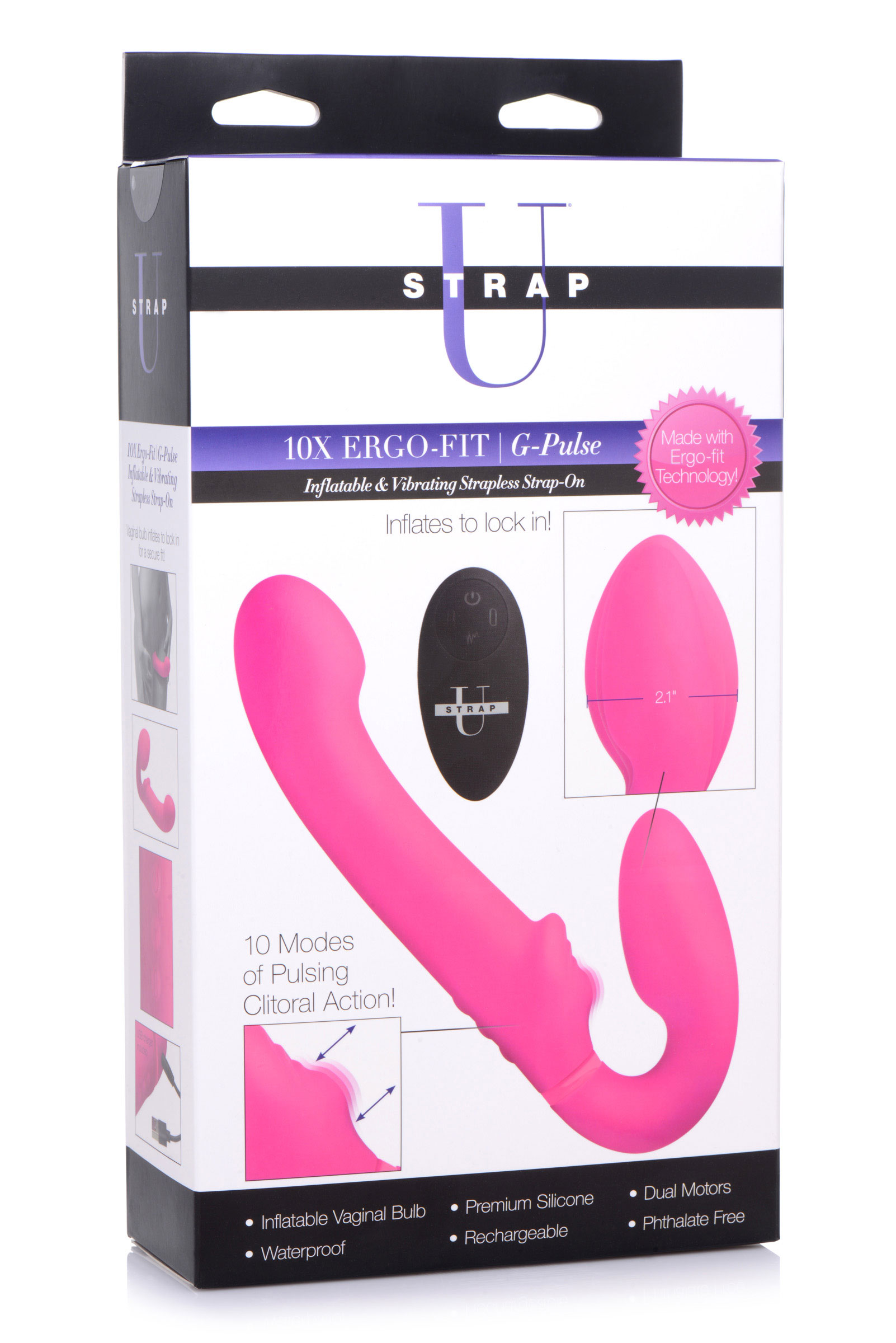 0HNlq4YsTAj2IsTzsrXwa8Xw1cqMinUl 10x Ergo-Fit G-Pulse - Pink - Image 1