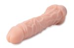 Dr. Skin Silicone - Dr. Richard - 9 Inch Vibrating Dildo -Beige - Image 2