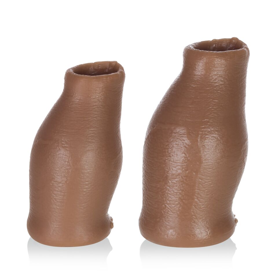 0b1a5fcc8d263db3cc90feafd2831e72 Hood Moreskin Silicone Faux Foreskin - Medium Tone - Medium/large - Image 1