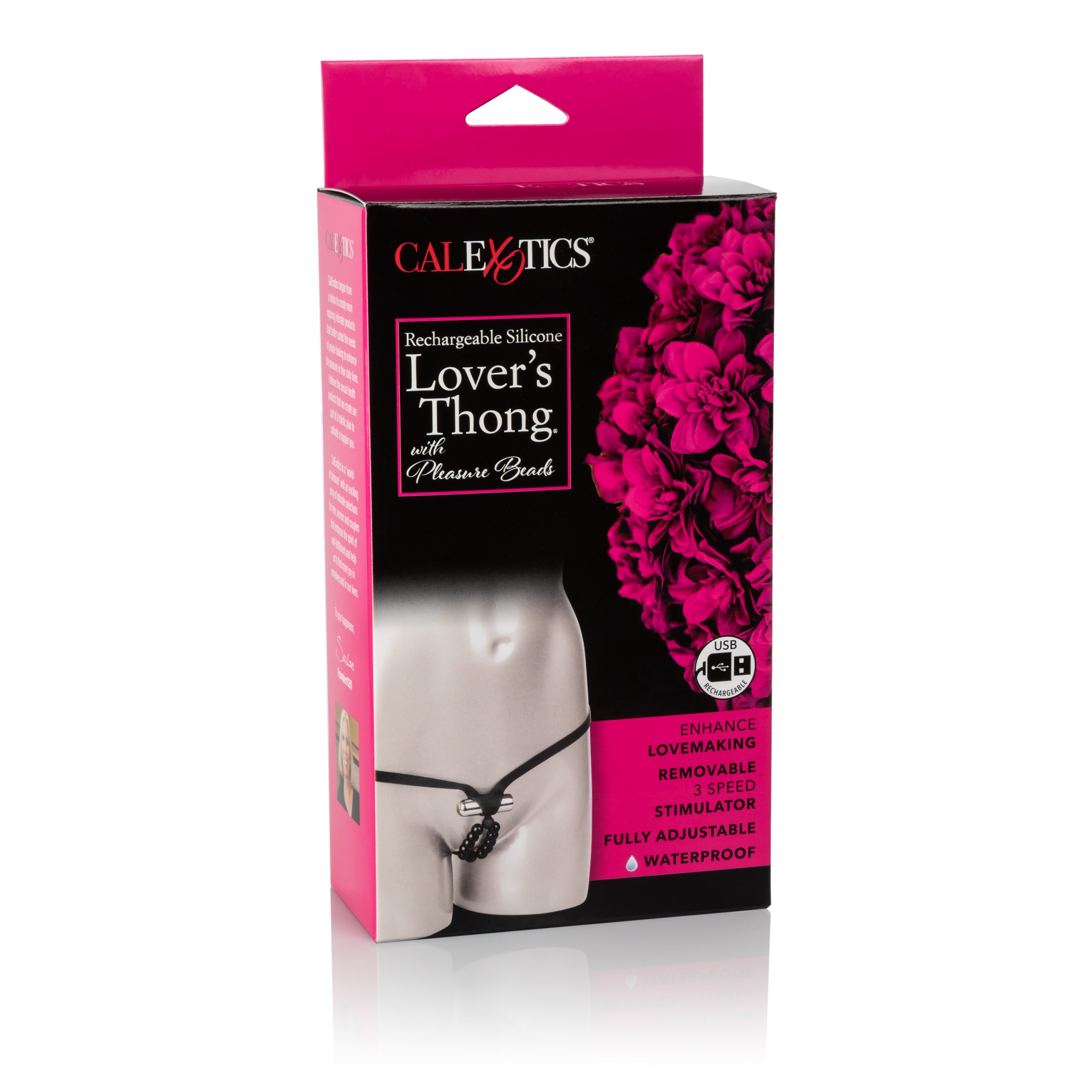 0fzrBoBTMuhHucE2YZcpZFLgN29EBZCS Rechargeable Silicone Lover's Thong With Pleasure Beads - Image 1