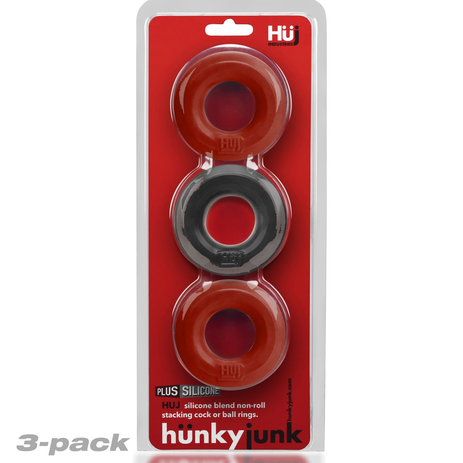 0hPTJrlJoNgliV8Wx7i4gePUhJlAvp4C Huj3 C-Ring 3-Pack - Cherry / Ice - Image 1
