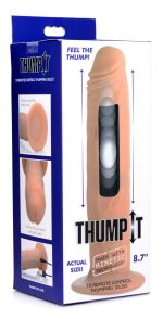 7x Remote Control Thumping Dildo - Large - Image 2