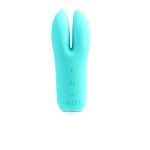 Kitti Rechargeable Dual Vibe - Tease Me Turquoise - Image 6