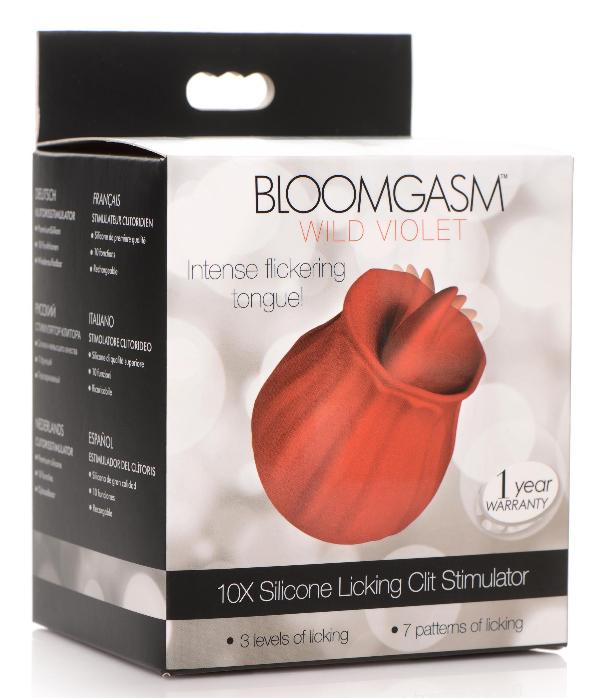 1GL6HqtRaggSJekLWXv2FFX1H7zXCCrR Bloomgasm - Wild Violet 10x Licking Clit Stimulator - Red - Image 1
