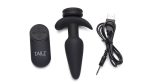 Interchangeable 10x Vibrating Small Silicone Anal Plug With Remote - Image 4
