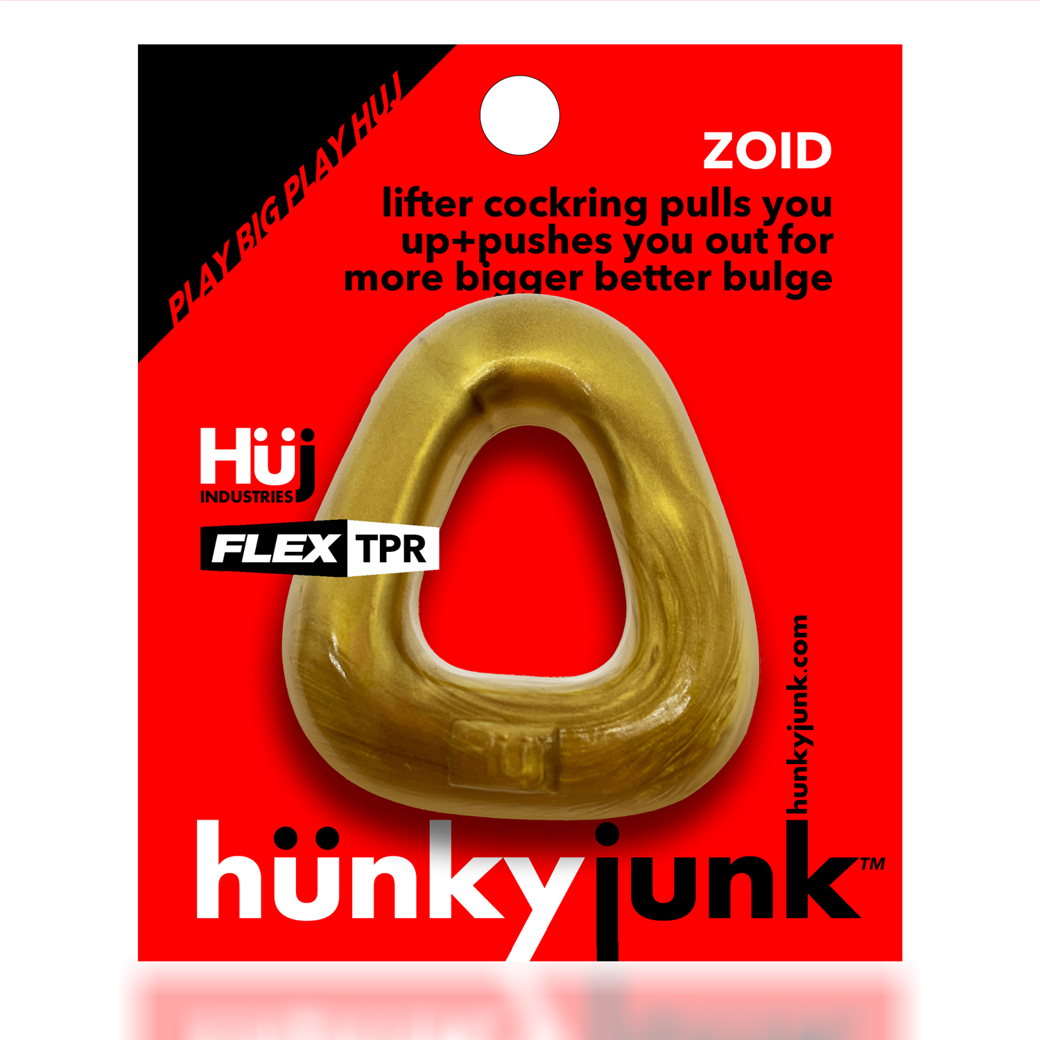 1Wq4PQuCQs7lXxN69yxY4XVCuRY3jpSv Zoid - Trapazoid Lifter Cockring - Bronze Metallic - Image 1