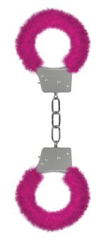 Beginner's Furry Handcuffs - Pink - Image 2