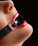 Solid Ball Gag - Black - Image 3