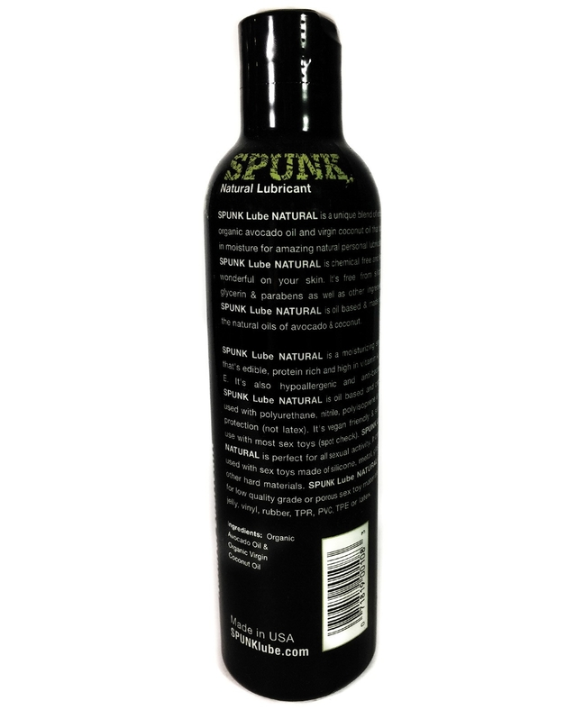 27kHTKSv Spunk Lube Natural Cap 8 Fl Oz - Image 1