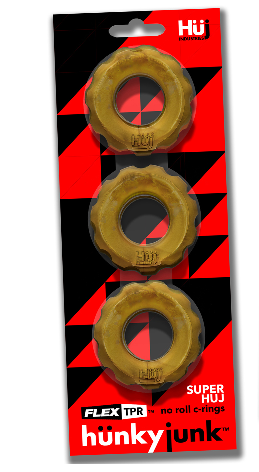 2Ay3Kav1xRHlkhXa0B26CIWFuuKKdBMn Super Huj - 3-Pack Cockrings - Bronze - Image 1