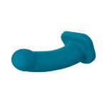 Nexus Collection - Lennox - 8 Inch Vibrating Hollow Dildo - Emerald - Image 4