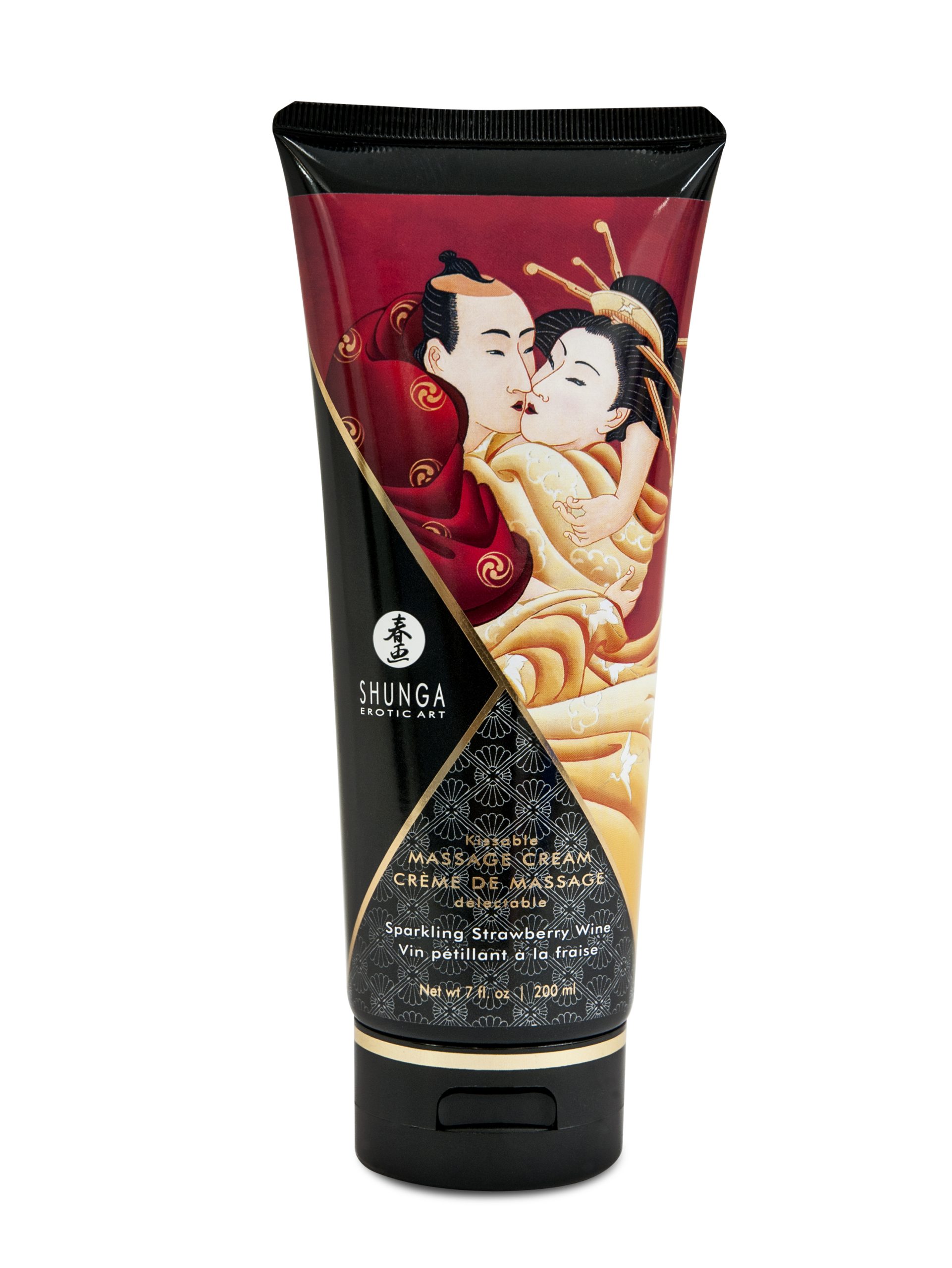2H52VNkB9hgumV77OENgicRah7Eqcpko Kissable Massage Cream - Sparkling Strawberry Wine - 7 Fl. Oz. / 200 ml - Image 1