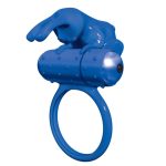 Buzz Bunny Cockring Vibe - Blue