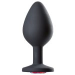 Cloud 9 Novelties Gems Jeweled Silicone Anal Plug - Medium - Image 2
