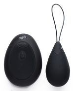 Bang - 10x Silicone Vibrating Egg - Black - Image 3