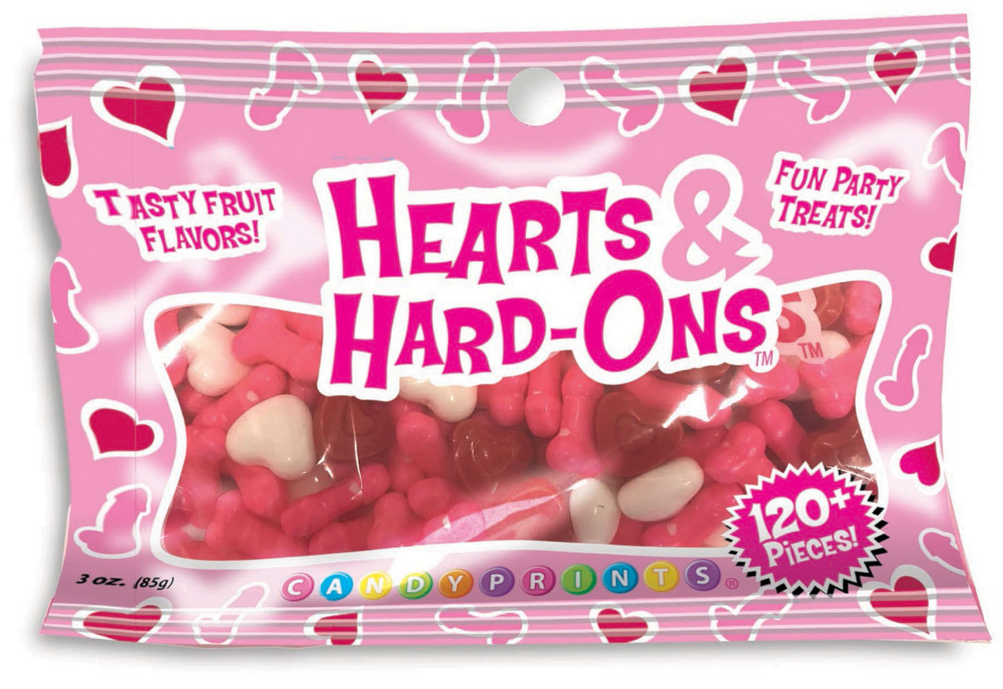 2pNxcZ7961xyATh7s8Vf1b2S6h2iB5LY Hearts and Hard-Ons Naughty Confections 3oz Bag - Image 1
