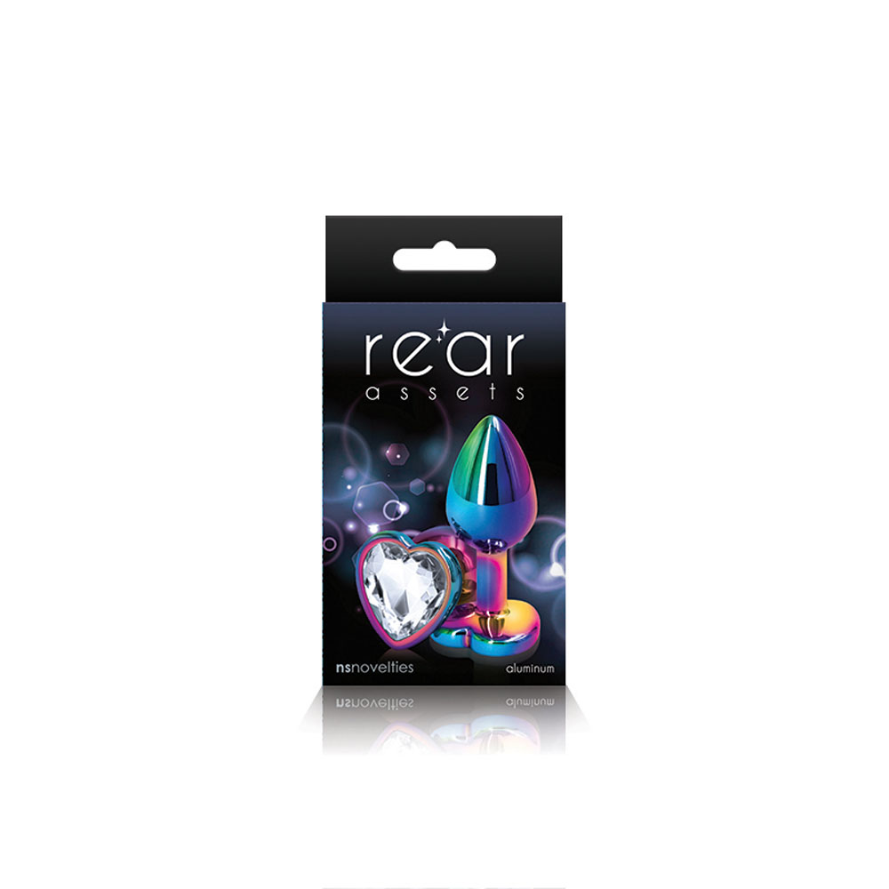 2rrHEdB2TNTqjRQUeHeJqd7c8FpuIsXb Rear Assets - Multicolor Heart - Small - Clear - Image 1