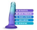 B Yours - Morning Dew - 5 Inch Dildo - Sapphire - Image 4