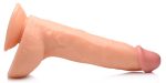 Beefy Brad 9 Inch Dildo With Balls - Light - Image 4