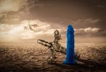 The Realm - Draken - Lock on Dildo - Blue - Image 3
