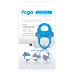 Charged Yoga Rechargeable Vibe Ring - Blue - Image 2