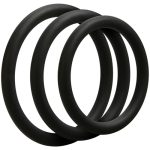 Optimale 3 C Ring Set - Thin - Black - Image 2