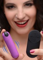 Bang Vibrating Bullet With Remote Control - Purple - Image 5