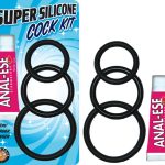 Super Silicone Cock Kit - Black