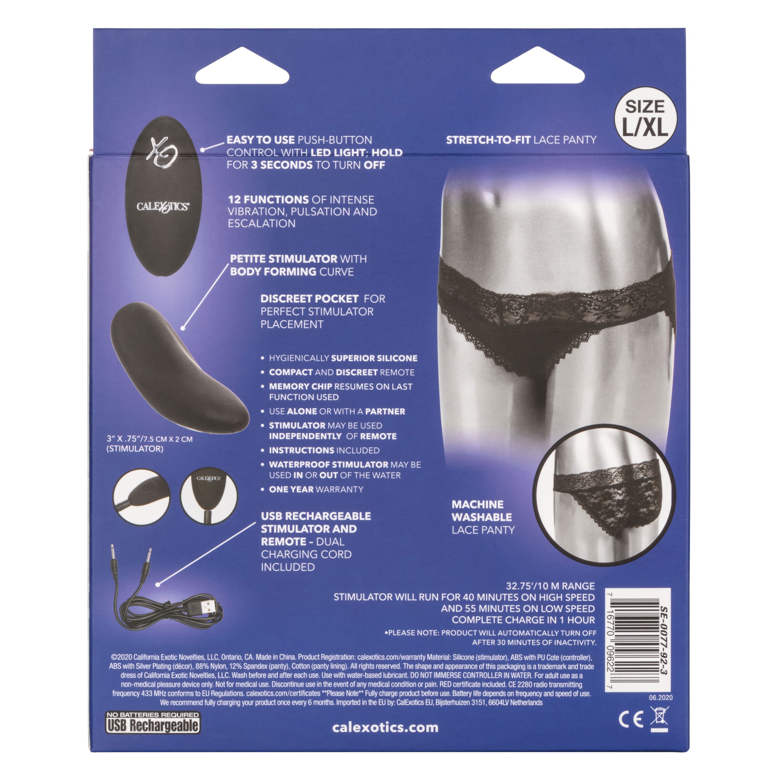 3DWIDEjyovngHLBM2iXjEG7FFNDIHOTb Remote Control Lace Panty Set - L/xl - Image 1