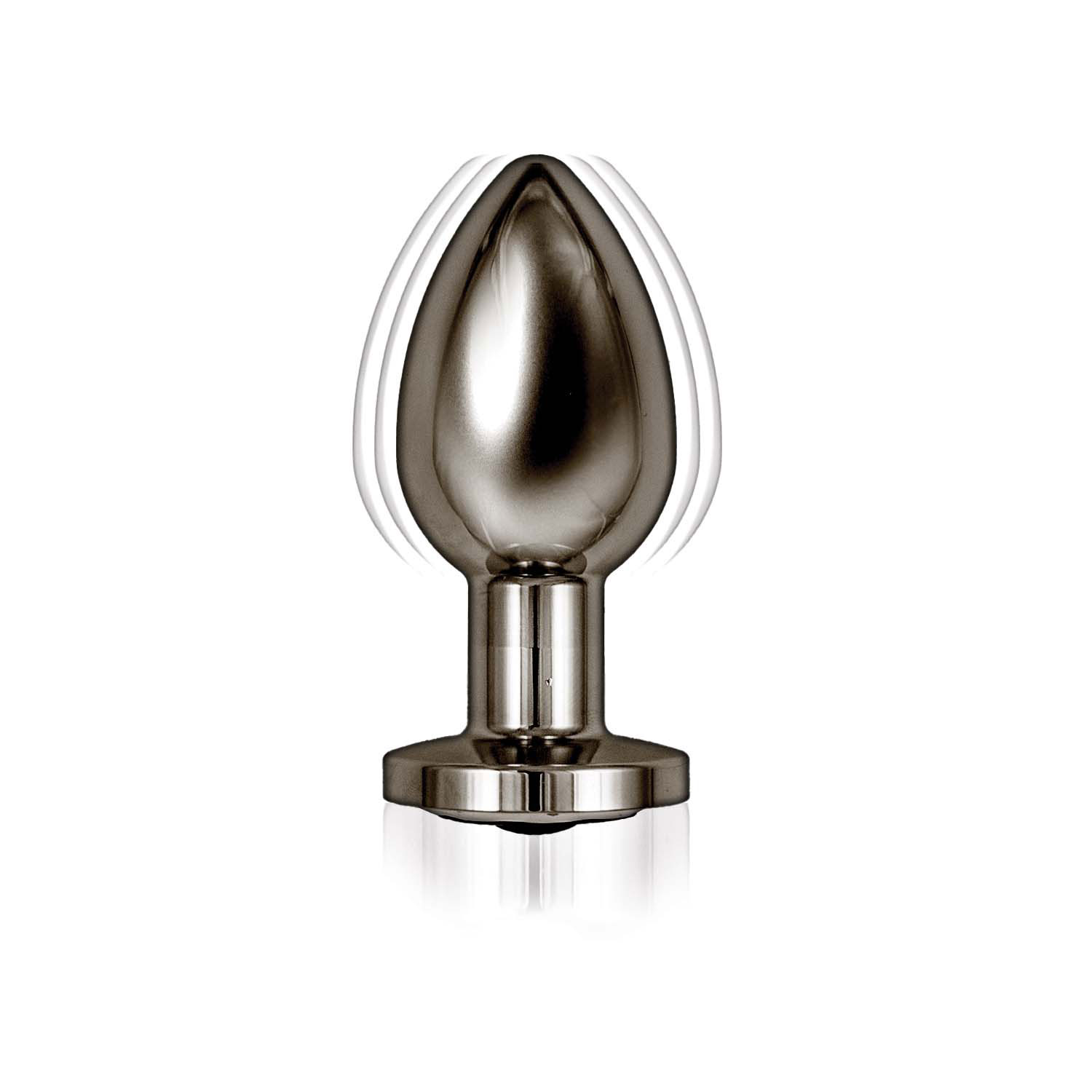 3RAhSOrMQM120R0cSnTqZyeZEtJbywab Ass-Sation Remote Vibrating Metal Plug - Black - Image 1