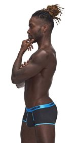 Casanova Uplift Mini Shorts - Small - Black/blue - Image 4