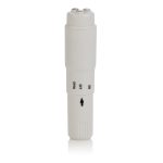 Compact Waterproof Personal Travel Massager With 4 Tips - White - Image 7