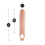 Performance - 11.5 Inch Cock Sheath Penis Extender - Vanilla - Image 3