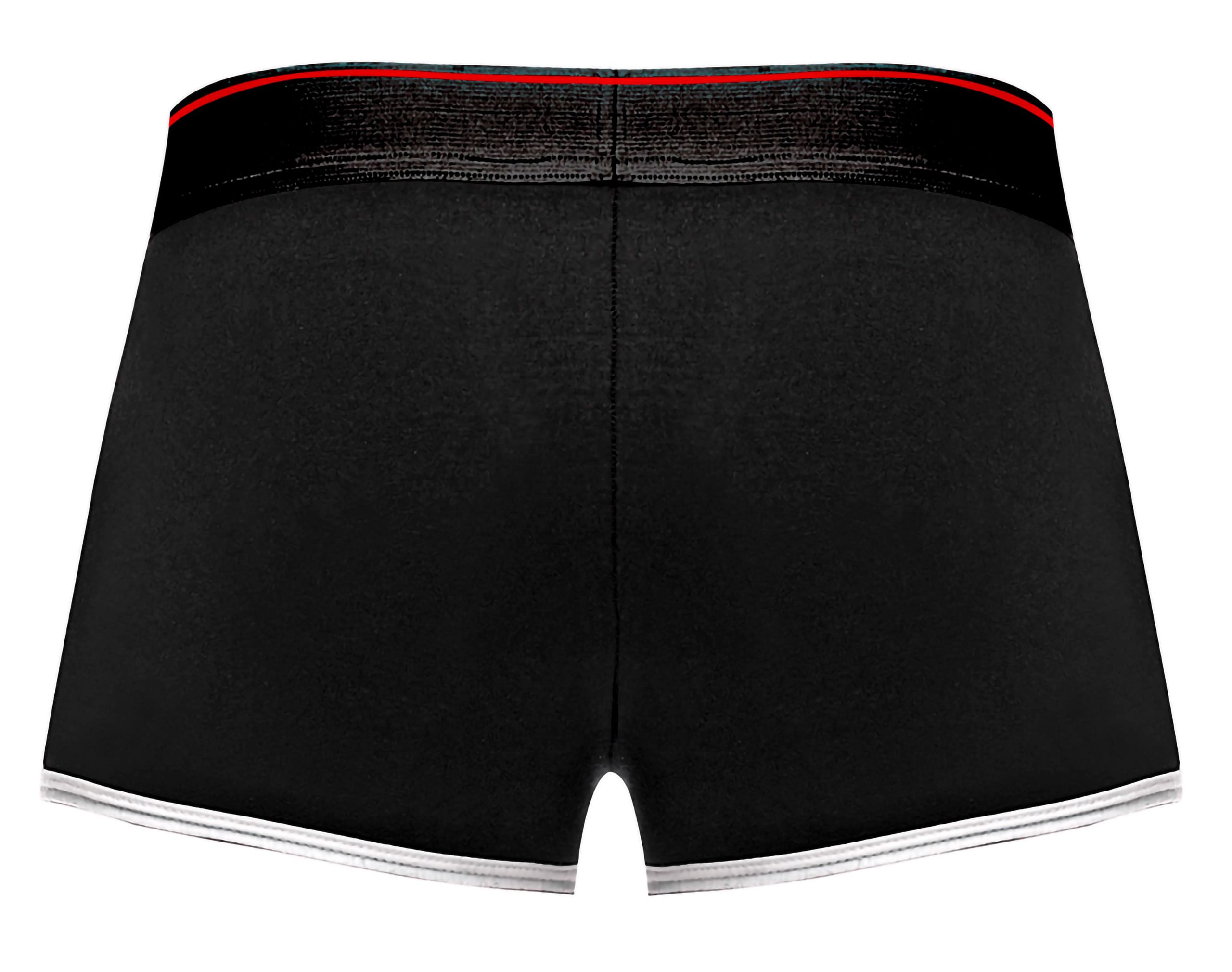 3ar3wlbgGxvTPYvhOiKB7puVhcBBGTfM Retro Sport Panel Short- X-Large - Black/ Red - Image 1
