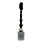 Silicone Flexi Power Rod Bendable Beaded Probe - Black