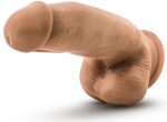 Dr. Skin Silicone - Dr. Samuel - 7 Inch Dildo With Suction Cup - Mocha - Image 3