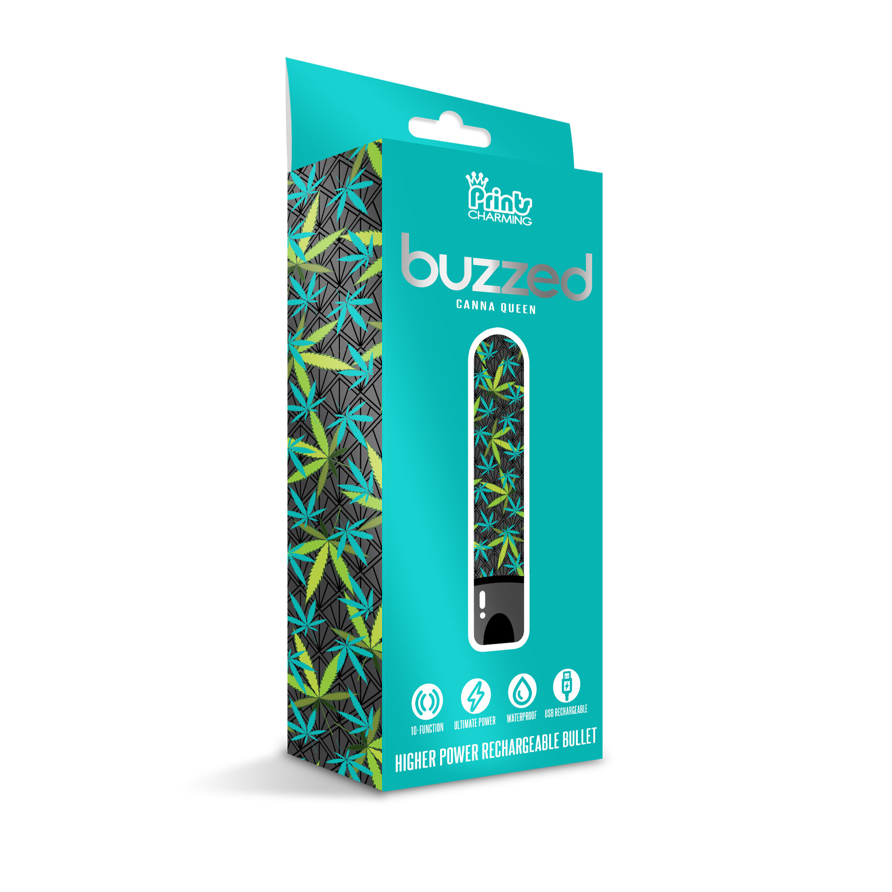 3jACkNC5AC5wLpdlVkFWv6KumxU6y20v Prints Charming Buzzed Higher Power Rechargeable Bullet - Cana Queen - Image 1