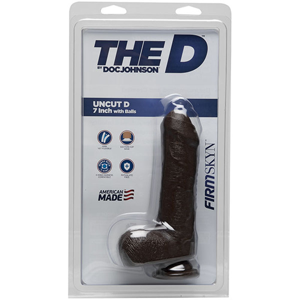 3o23nW8T7IYEY2jFRnj3aHMWMkZB0fB1 The D - Uncut D - 7 Inch With Balls - Firmskyn - Chocolate - Image 1