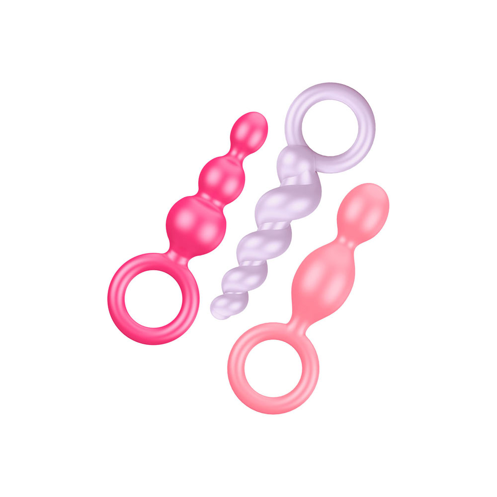 3ud58XhALNLxxkE6y9Xrs5OOH4lN6VT6 Satisfyer Booty Call 3 Piece Set - Multi Colored - Image 1