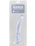 Basix Rubber Works - Slim 7 Inch With Suction Cup - Clear - Image 2