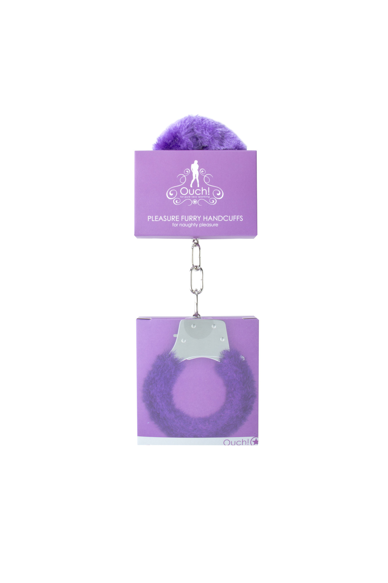 41ce5f3382eaca12f66aced7141216c1 Pleasure Handcuffs Furry - Purple - Image 1