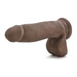 Au Naturel - 7 Inch Sensa Feel Dildo - Chocolate - Image 2