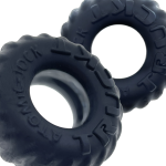 Truckt 2 Piece Cockring Set Atomic Jock - Night Black - Image 4