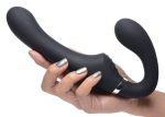 10x Mighty Rider Vibrating Strapless Strap-on Black - Image 6